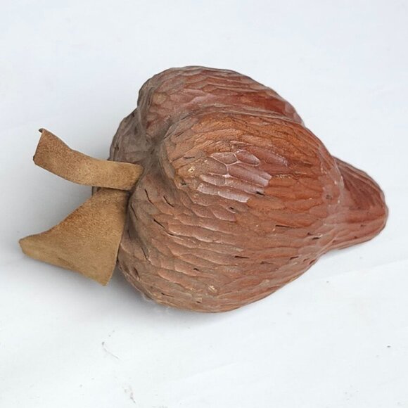 10 PC Lot Vintage Wooden Wood Fruit Vegetables Hand Carved Sweet Pea Banana - Picture 4 of 9